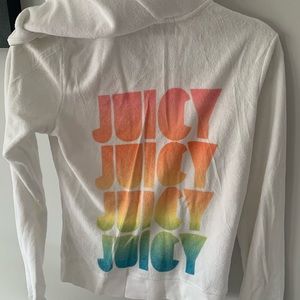 Juicy couture terry cloth set. Sz med top and sz small bottom